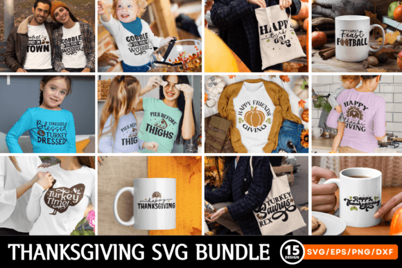 Fun Thanksgiving Graphics for Crafts
