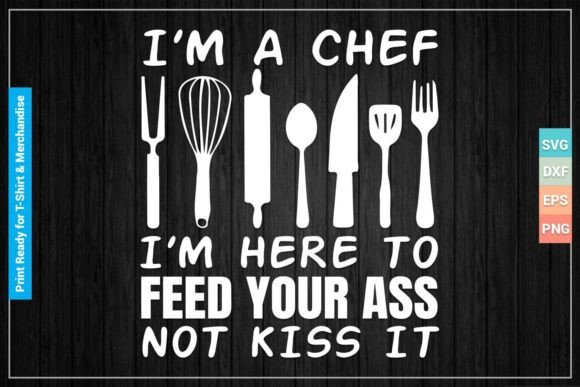 Funny Chef SVG Cricut Printable Files for Graphics and Crafts