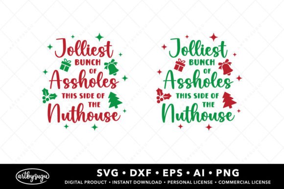 Jolliest Bunch SVG for Crafts and Graphics